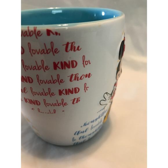 Disney Minnie Mouse Sculpted 3D Cup/Mug Personality Lovable Kind Thoughtful - Picture 4 of 9